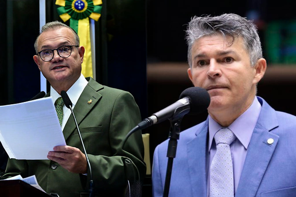 Senador Wellington Fagundes (PL-MT) e o Deputado José Medeiros (PL-MT) - Foto: divulgação/Congresso Nacional