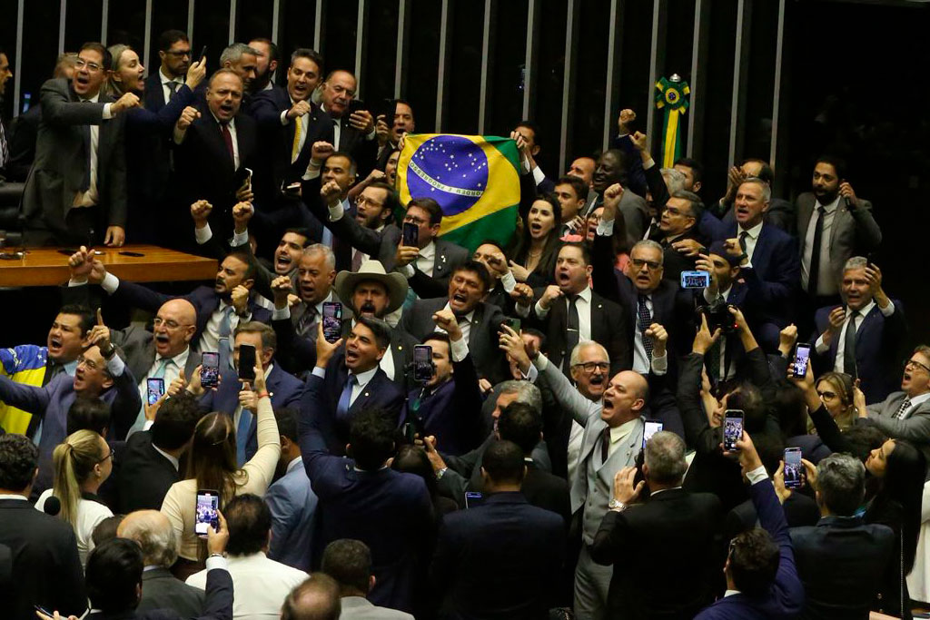 Câmara aprova urgência da Anistia em dia histórico para o Brasil e dá o primeiro passo rumo à pacificação nacional - Foto: Thales Marques