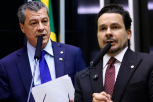 Deputado Daniel Agrobom (PL-GO) e o Deputado Capitão Alberto Neto (PL-AM) -Foto: divulgação/Agência Câmara de Notícias