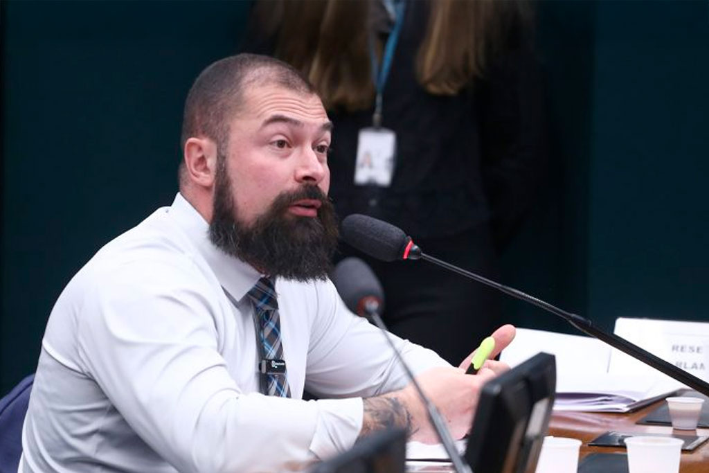 O relator, deputado Delegado Paulo Bilynskyj (PL-SP) - Vinicius Loures / Câmara dos Deputados