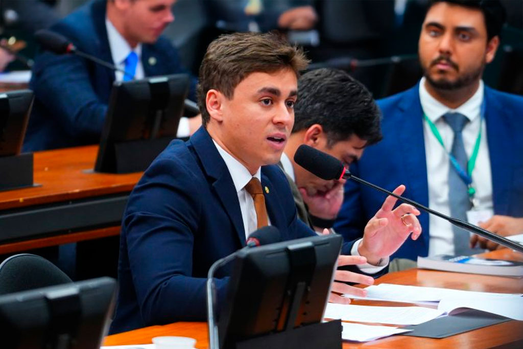 O relator, deputado Nikolas Ferreira (PL-MG) - Foto: Pablo Valadares / Câmara dos Deputados