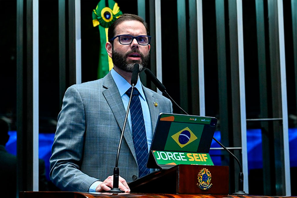 Senador Jorge Seif (PL-SC) - Foto: Waldemir Barreto/Agência Senado