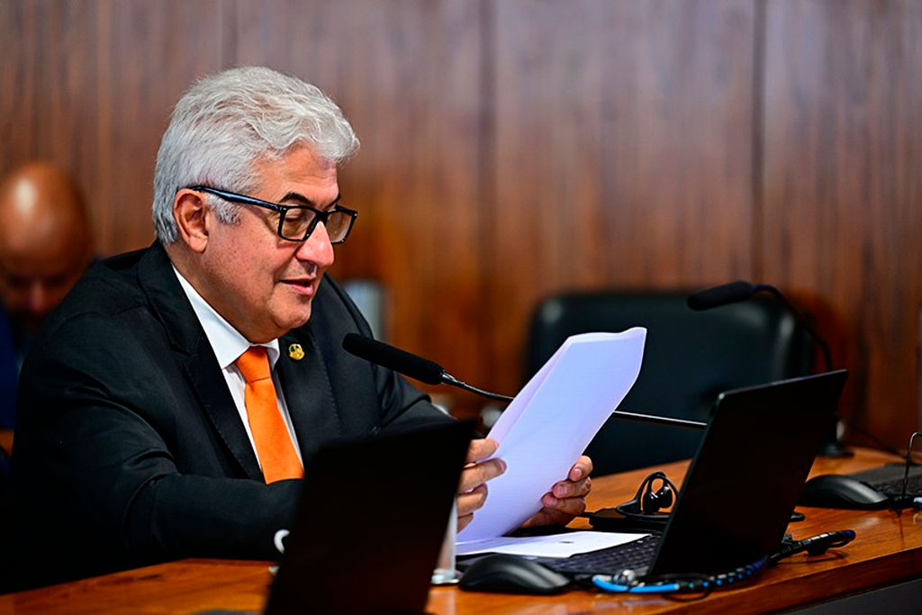 Astronauta Marcos Pontes (PL-SP) apresentou voto favorável ao PL 1.981/2021, de Paulo Paim; texto vai à análise da CAE – Foto: Saulo Cruz/Agência Senado