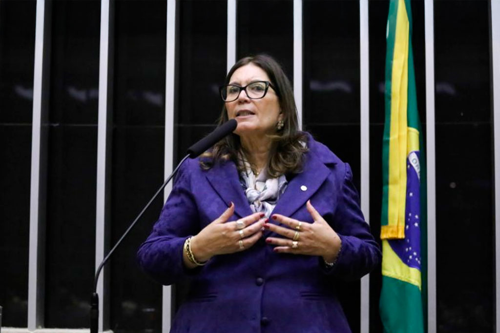 Bia Kicis (PL-DF) é a relatora do projeto – Foto: Kayo Magalhães / Câmara dos Deputados