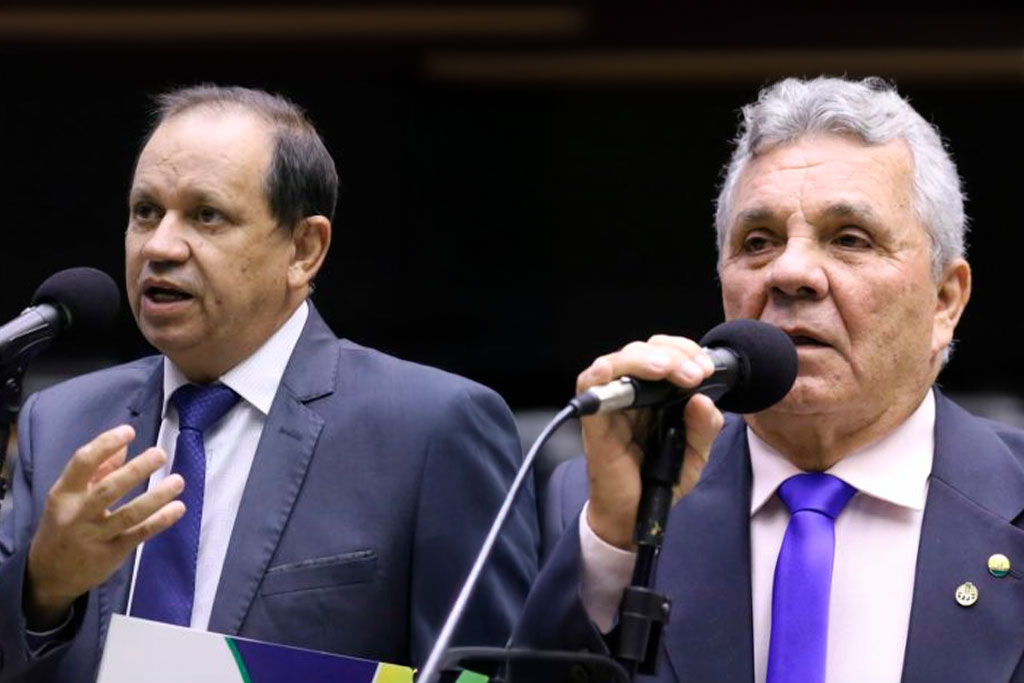 Deputado Eli Borges (PL-TO) – relator e o Deputado Alberto Fraga (PL-DF) – autor da proposta - Foto: divulgação/Agência Câmara de Notícias