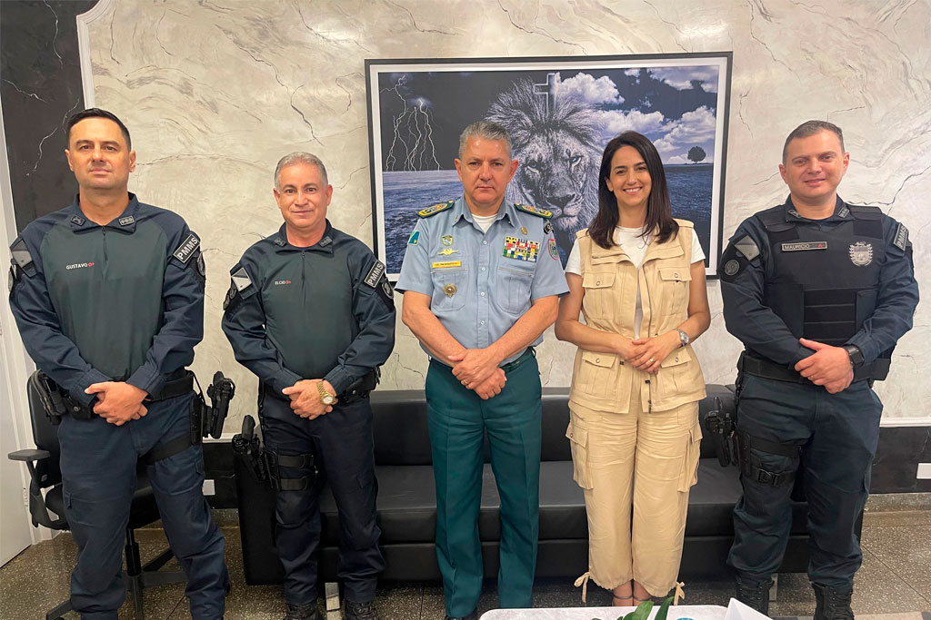 Gianni Nogueira (PL-MS) visita Batalhão da PM Rural e reforça importância da corporação para o homem do campo - Foto: divulgação/Assessoria de Imprensa