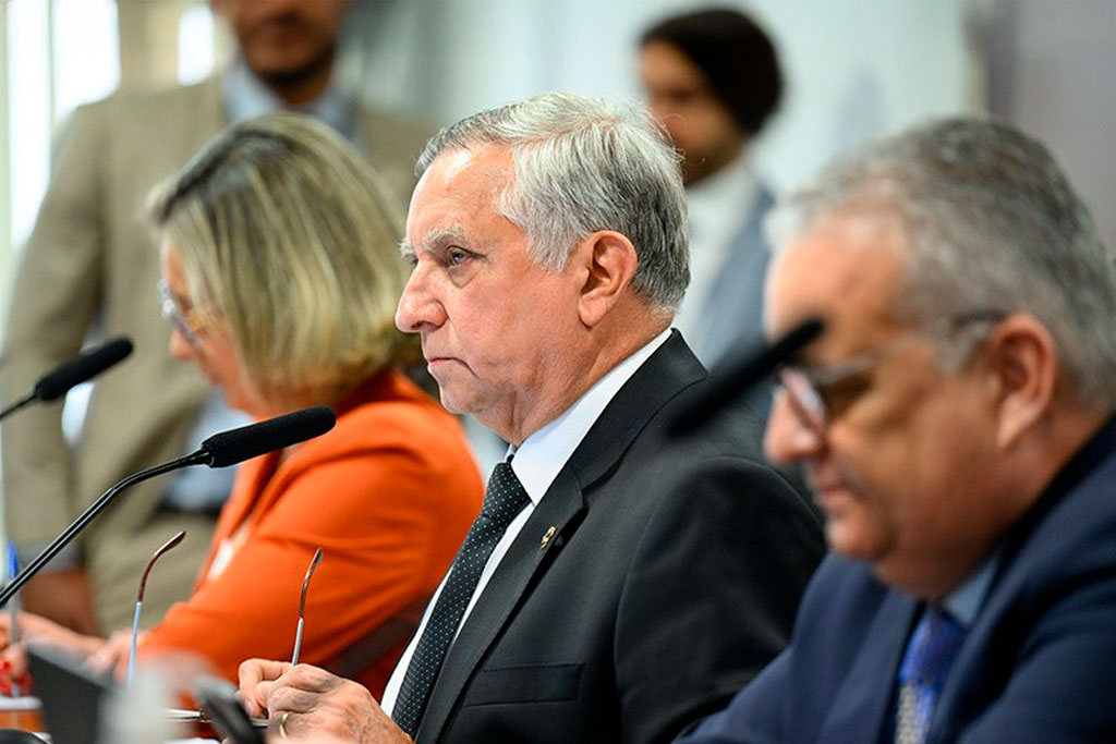 Um dos autores de requerimento para a audiência, Senador Izalci Lucas (PL-DF) acredita que depoimento ajudará a desvendar esquema – Foto: Andressa Anholete/Agência Senado