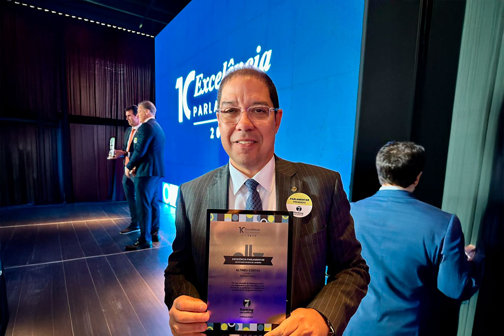 Deputado Altineu (PL-RJ) - 2º lugar no ranking geral da Câmara dos Deputados - Foto: divulgação/Agência Câmara de Notícias