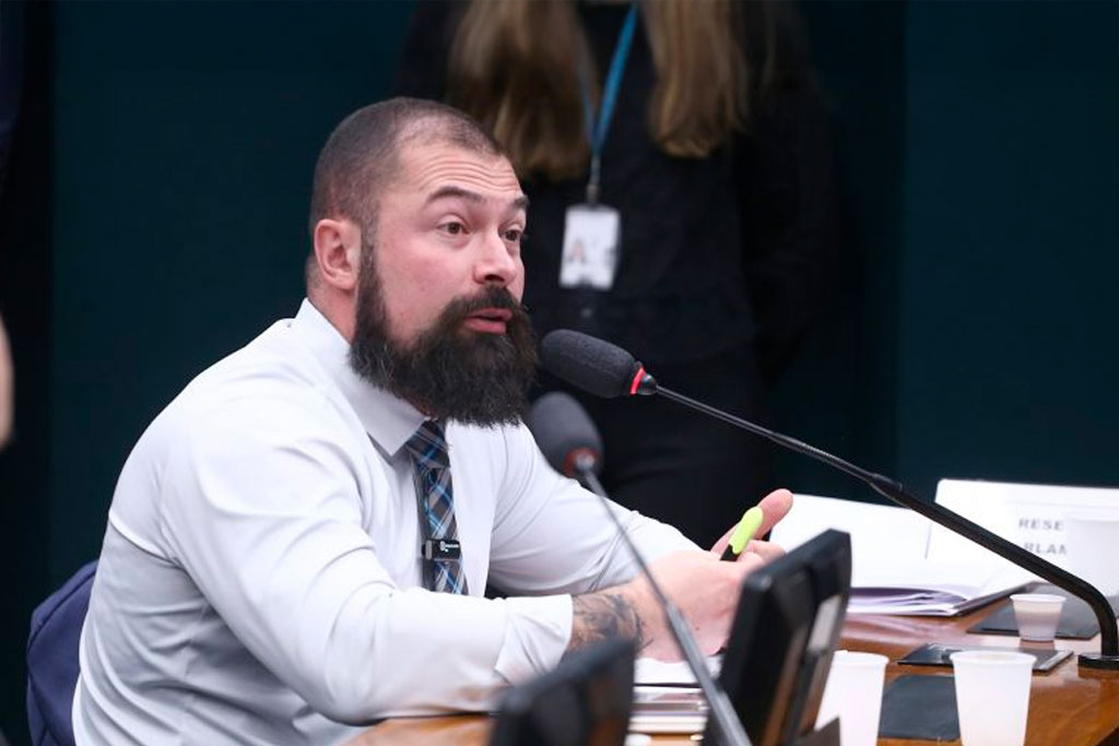 Deputado Delegado Paulo Bilynskyj (PL-SP), relator na CCJ – Foto: Vinicius Loures / Câmara dos Deputados