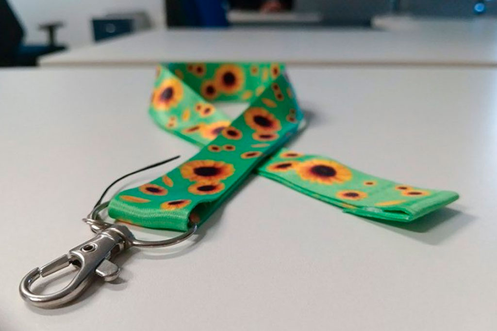 Cordão pode ser usado por pessoas com TDAH e epilepsia, por exemplo – Foto: APAE Curitiba 