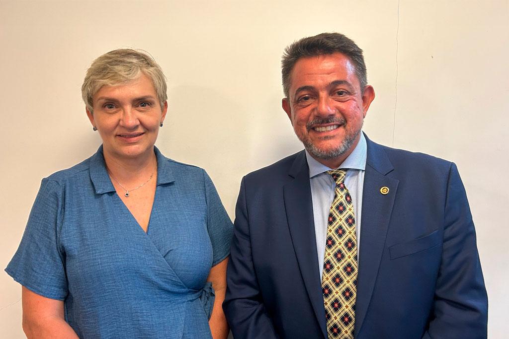Deputado Danilo Balas (PL-SP) recebe visita da Vereadora Dra. Cirlei e firma parceria para levar avanços à cidade   -  Foto: divulgação/ Arquivo pessoal