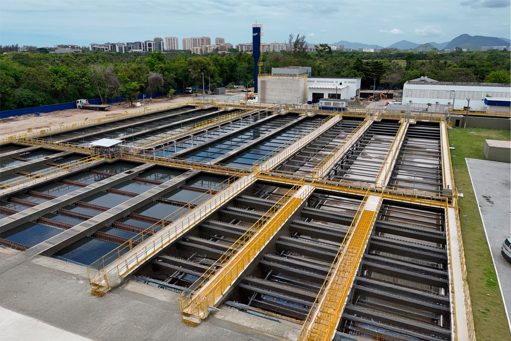 A modernização também garante que a estação tenha capacidade de receber o efluente previsto com a expansão dos serviços, de acordo com o Marco do Saneamento (Luciano Belford)