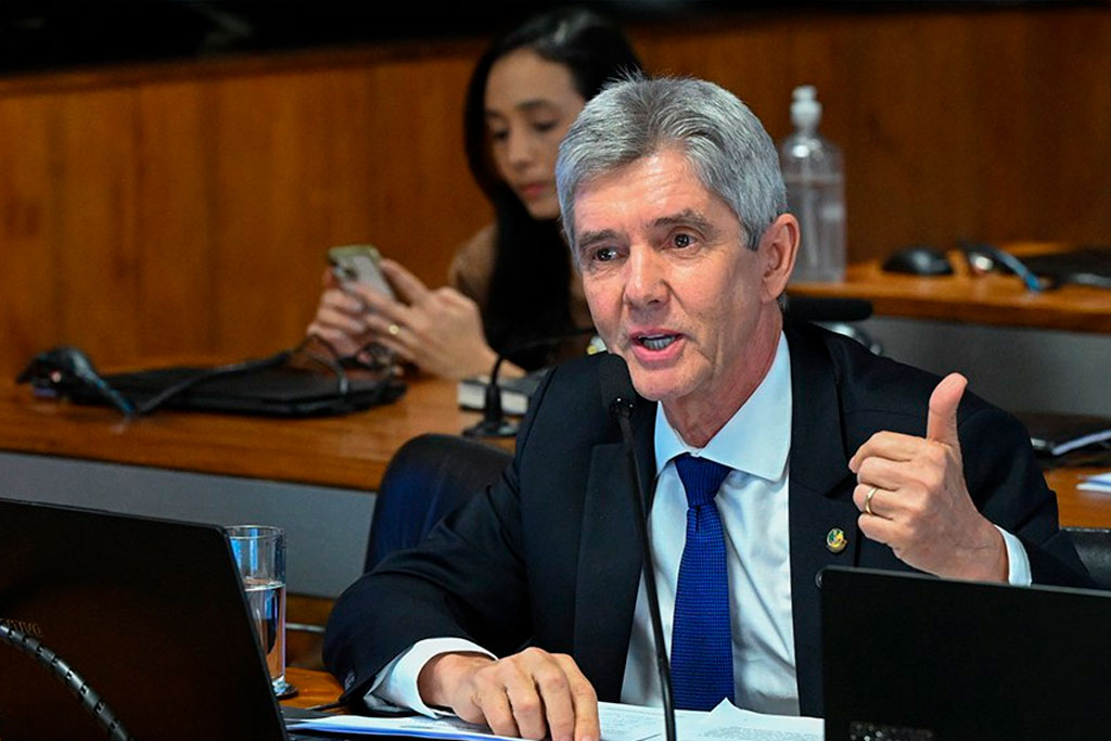 O senador Jaime Bagattoli (PL–RO) é autor do requerimento para a avaliação da política pública - Foto: Carlos Moura/Agência Senado