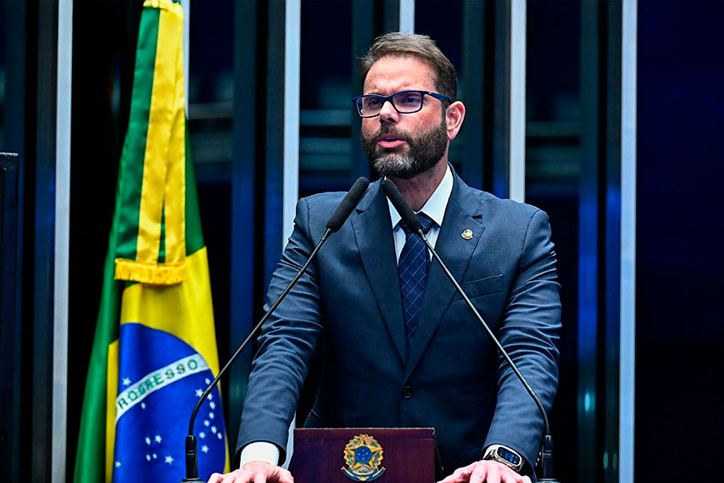 Senador Jorge Seif (PL-SC) faz balanço de 2025, cita violência e critica projeto da dosimetria - Waldemir Barreto/Agência Senado