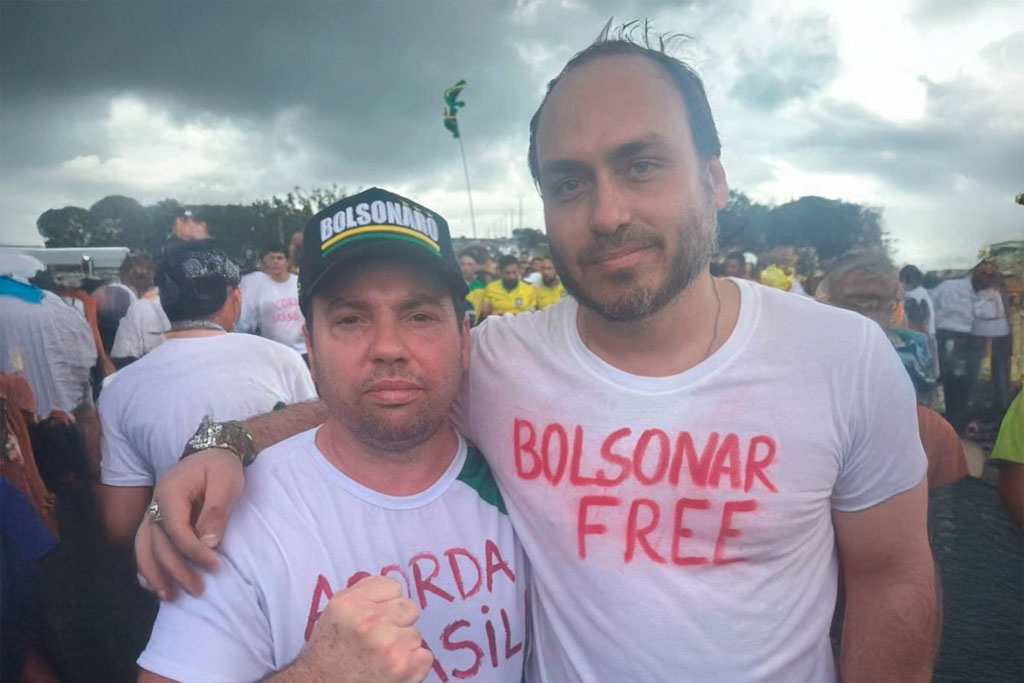 Deputado Rodolfo Nogueira (PL-MS) e o Pré Candidato ao Senado por (SC) Carlos Bolsonaro