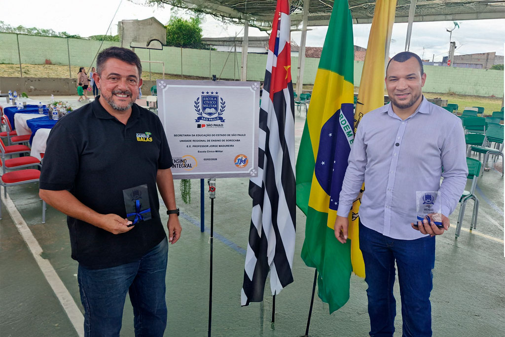 Deputado Estadual Danilo Balas (PL-SP) Ao lado do Vereador Dylan Dantas (PL-SP) - Foto: - Jonathas Ventura