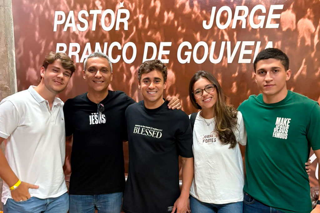 Gustavo Gayer (PL-GO) prestigia encerramento da Umadego 2026 ao lado de Nikolas Ferreira (PL-MG), em Goiânia - Foto: divulgação/Assessoria de Imprensa