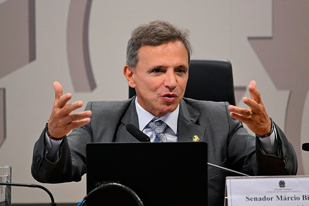 Para o relator, Marcio Bittar (PL-AC), mudanças na legislação sobre uso de armas feitas pelo Executivo foram prejudiciais – Foto: Edilson Rodrigues/Agência Senado