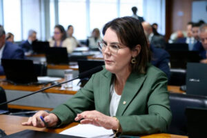 Deputada Coronel Fernanda (PL-MT) recomendou a aprovação da proposta, com mudanças - Foto: Kayo Magalhães/Câmara dos Deputados