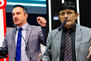 O deputado estadual Rogério Barra (PL-PA) e o deputado federal Éder Mauro (PL-PA) - Foto: divulgação/Assessoria de Imprensa