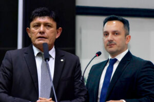 Deputado Federal Éder Mauro (PL-PA) e o Deputado Estadual Rogério Barra (PL-PA) - Foto: divulgação