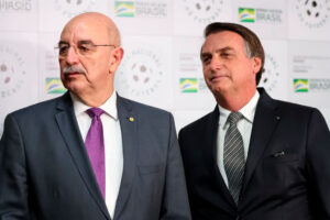 Deputado Osmar Terra (PL-RS) e o Presidente de Honra do PL, Jair Bolsonaro - Foto: divulgação/Assessoria de Imprensa do Deputado