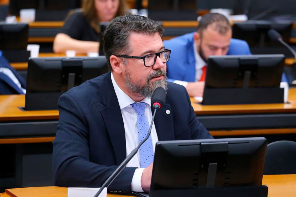O relator, deputado federal Marcos Pollon (PL-MS) - Foto: divulgação/Agência Câmara de Notícias