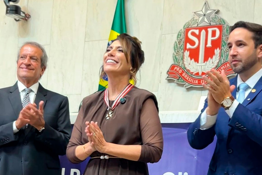 Presidente do PL, Valdemar Costa Neto. a Deputada Federal Rosana Valle(PL-SP) e o Deputado Estadual Tenente Coimbra (PL-SP) - Foto: divulgação/ALESP