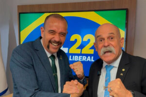 Deputado federal Sargento Gonçalves (PL-RN) e o Deputado federal do Paraná, Sargento Fahur (PL-PR) - Foto: divulgação