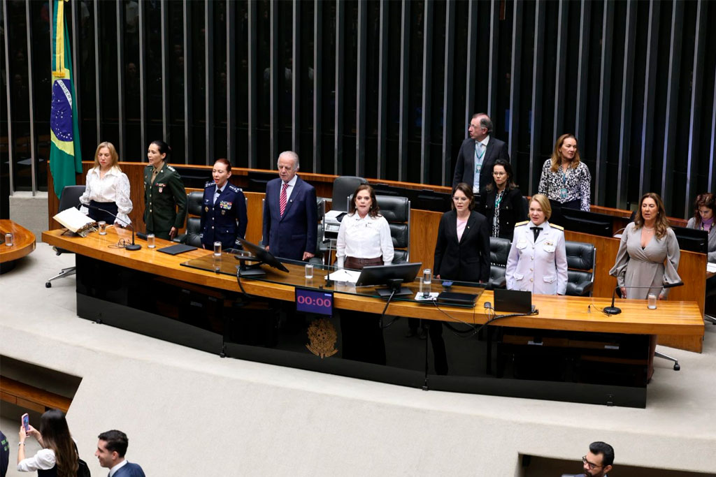 Sob liderança de Soraya Santos (PL-RJ), Câmara realiza sessão histórica e consagra protagonismo feminino nas Forças Armadas - Foto: divulgação/Agência Câmara de Notícias