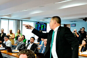 O líder do PL, deputado federal Sóstenes Cavalcante (PL-RJ) - Foto Agência Senado