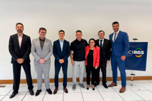 Deputado federal Luciano Zucco (PL-RS), pré-candidato ao governo do RS debate contas públicas e desafios fiscais do RS em reunião com auditores da ACIRGS
