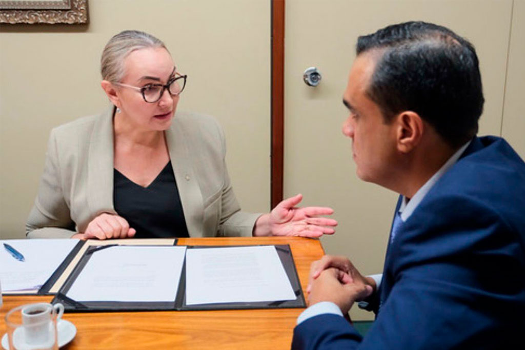 Deputada Daniela Reinehr (PL-SC) recebe visita do ministro do Turismo e trata de pautas do setor - Foto: divulgação/Assessoria de Imprensa