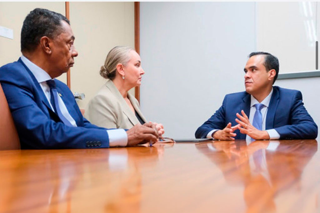 Deputada Daniela Reinehr (PL-SC) recebe visita do ministro do Turismo e trata de pautas do setor - Foto: divulgação/Assessoria de Imprensa