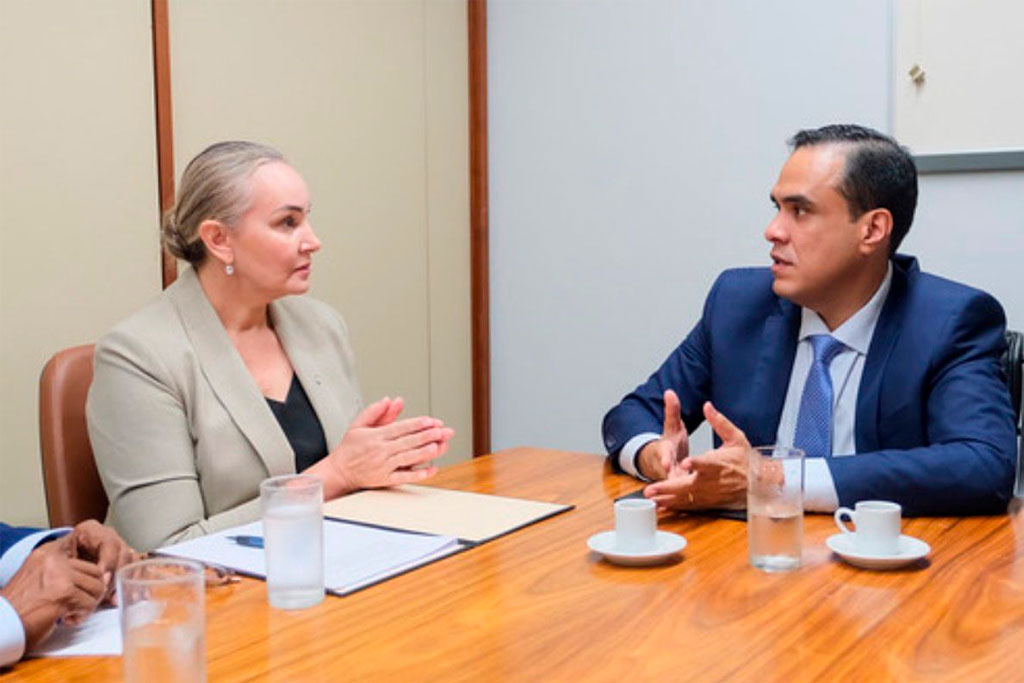 Deputada Daniela Reinehr (PL-SC) recebe visita do ministro do Turismo e trata de pautas do setor - Foto: divulgação/Assessoria de Imprensa