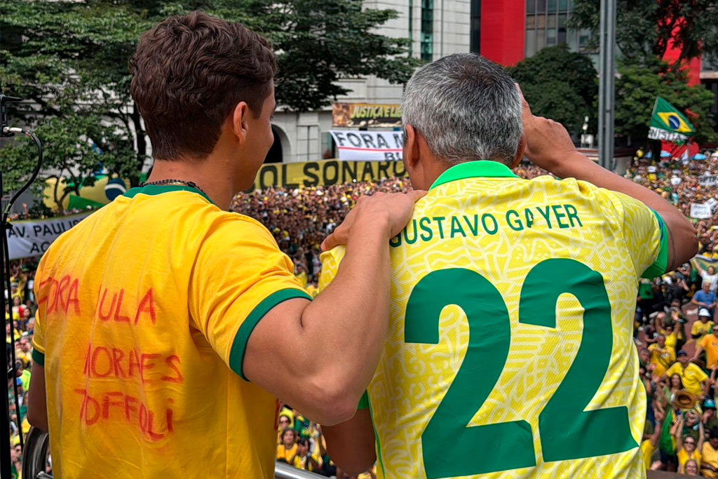 ”Gayer e Nikolas lideram força digital do PL”, diz Presidente do PL, Valdemar Costa Neto - Foto: divulgação/Assessoria de Imprensa