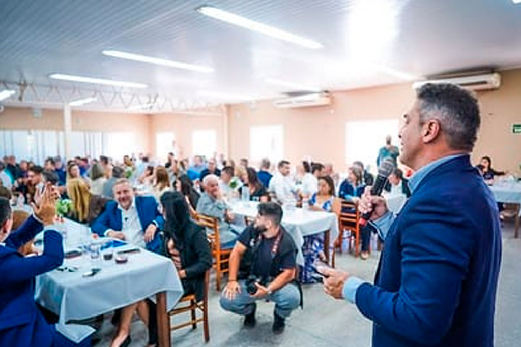 Em São Leopoldo, Zucco (PL-RS) apresenta diagnóstico do RS e defende modelo de gestão mais eficiente - Foto: divulgação/Assessoria de Imprensa 