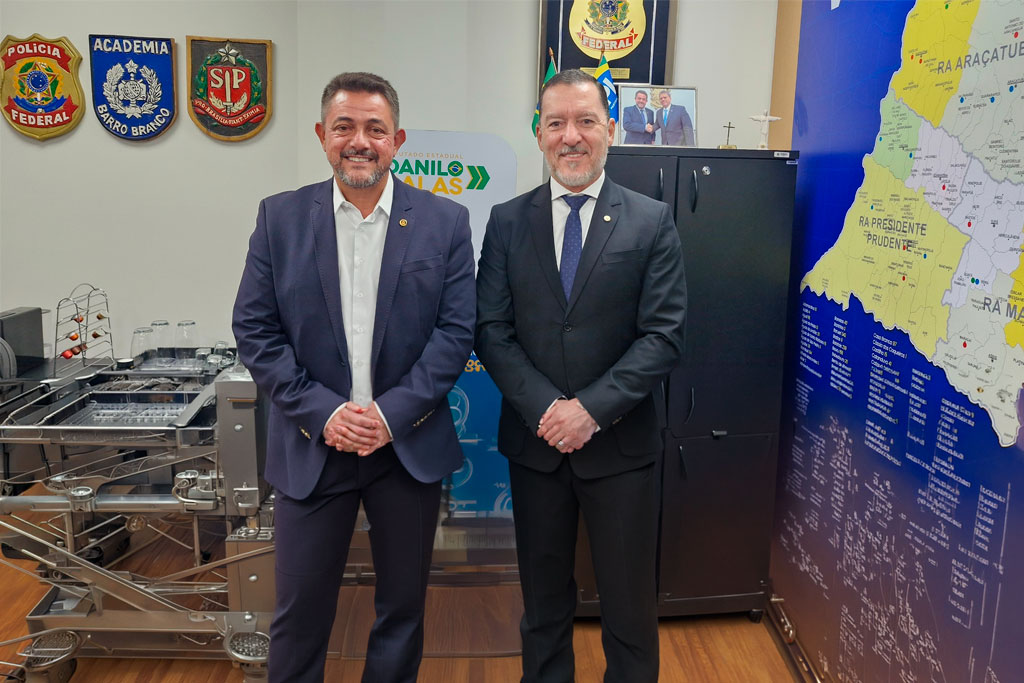 Deputado estadual Danilo Balas (PL-SP) e o Deputado Federal Vinícius Carvalho (PL-SP) - Foto – Jonathas Ventura