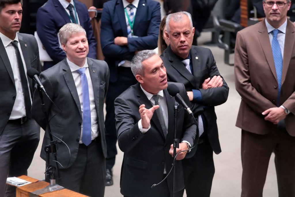 Deputado federal Gustavo Gayer (PL-GO), líder da minoria na Câmara dos Deputados - Foto: Bruno Spada/Câmara dos Deputados