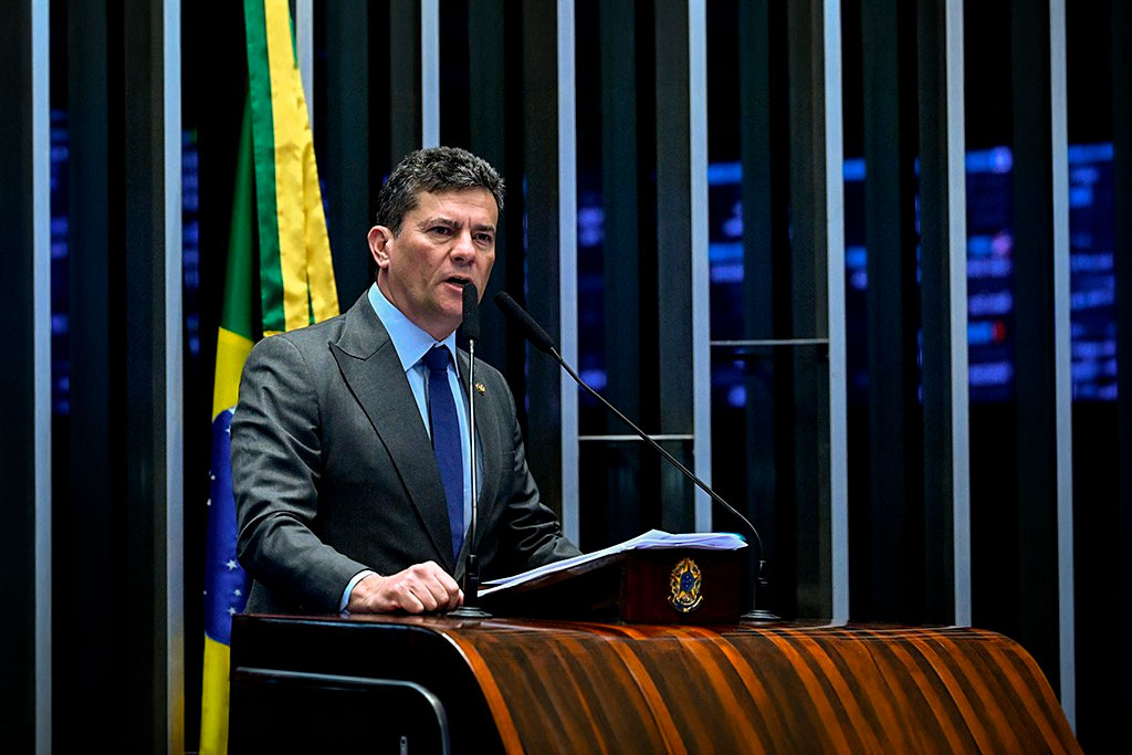Senador Sérgio Moro (PL-PR) alerta para crise de fornecimento de energia no Paraná – Foto: Carlos Moura/Agência Senado